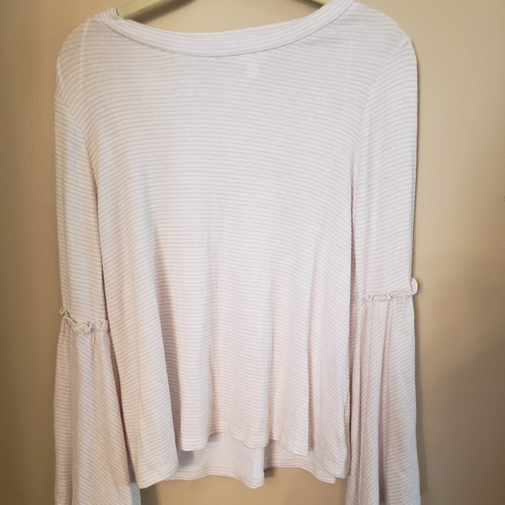 Lauren Conrad Flutter Sleeve Top